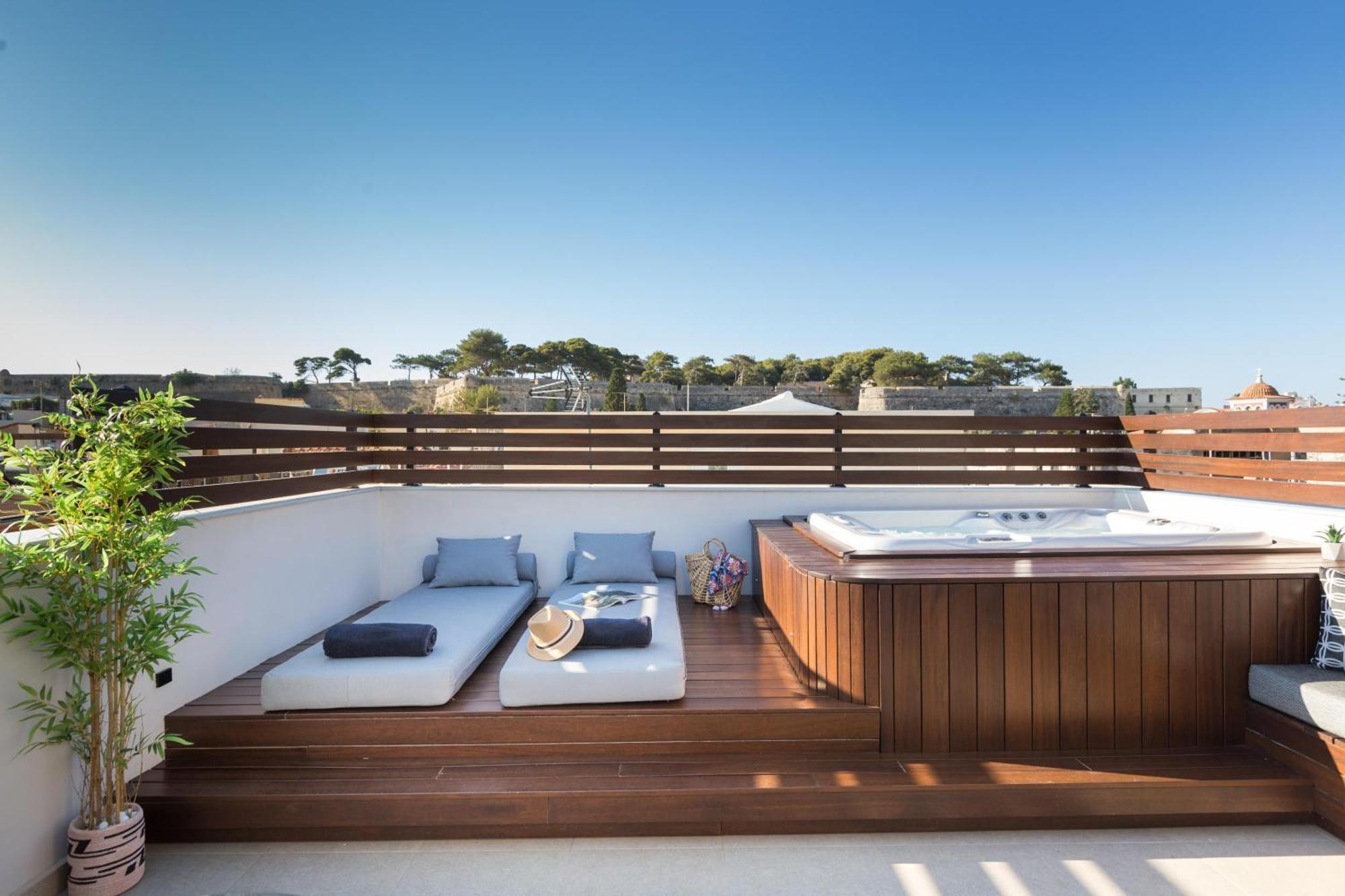 Le Bijou Luxury Suites Rethymno Exterior foto