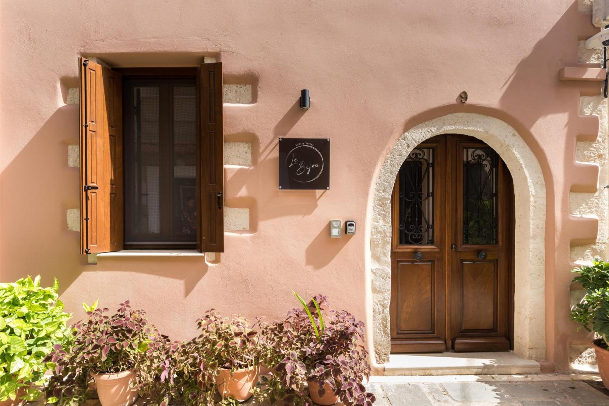 Le Bijou Luxury Suites Rethymno Exterior foto